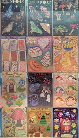 Sticker sheets 1